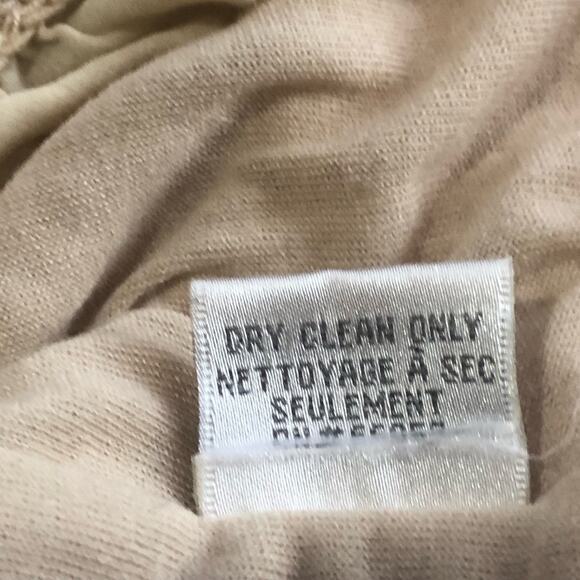 Cynthia Cynthia Steffe Lined‎ Crochet Beige Button Front Sweater Cardigan Medium - Picture 5 of 5